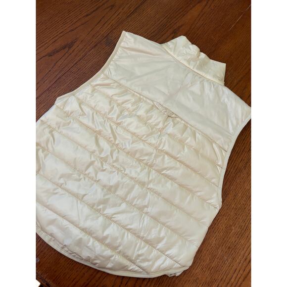 NWT Joy Lab Ivory Puffer Vest- Size XS - Picture 4 of 5